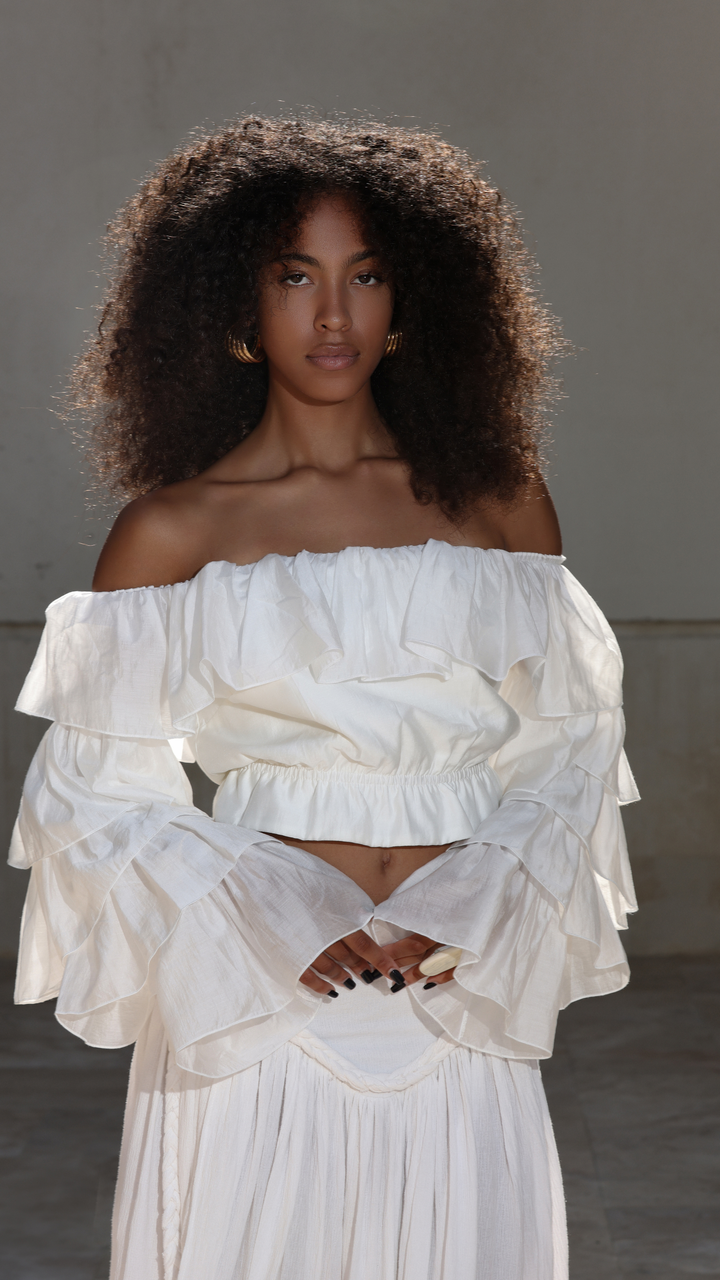 Marbella Ivory Top