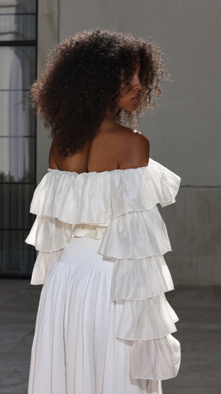 Marbella Ivory Top